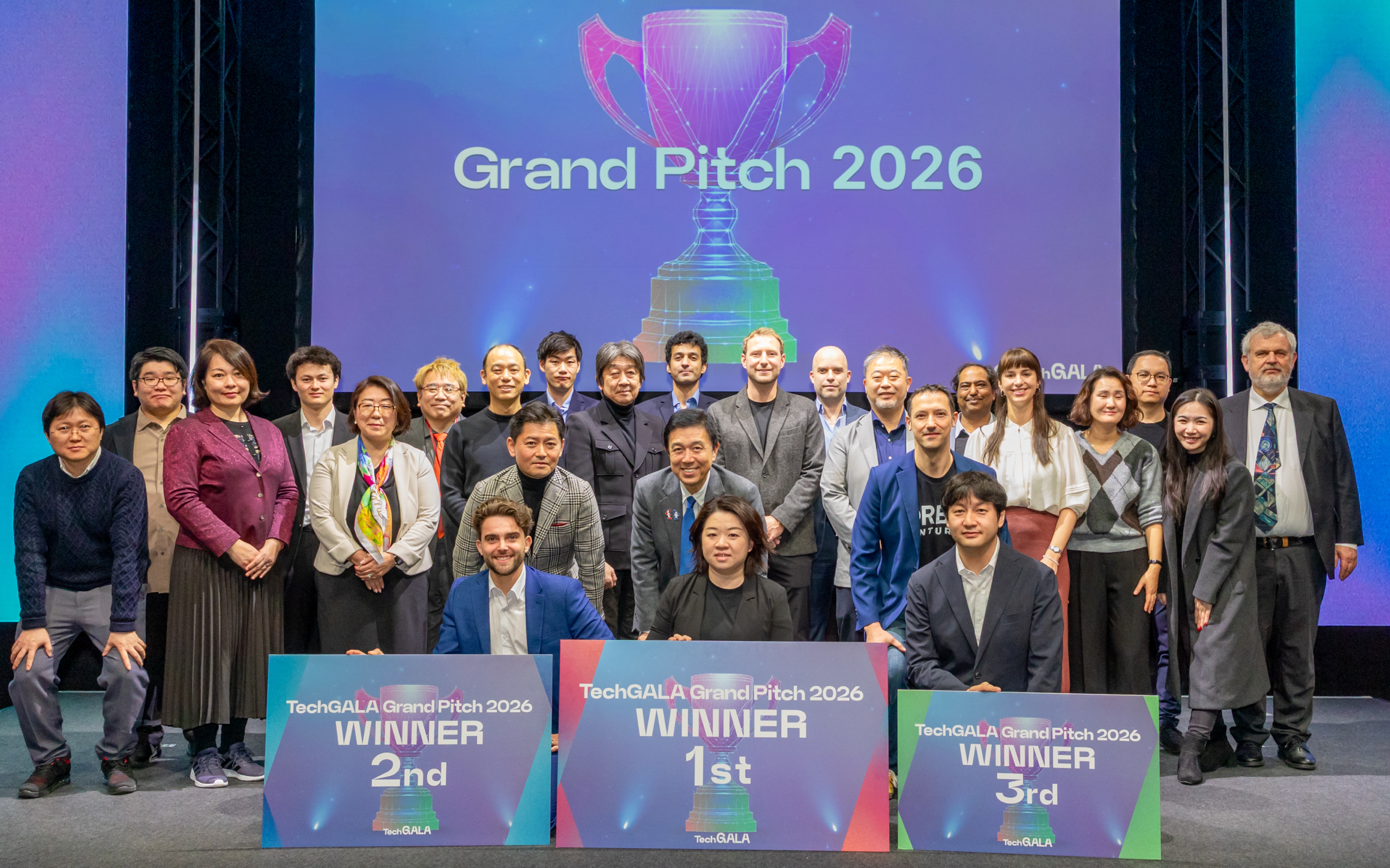 Grand Pitch 2026 受賞者集合写真